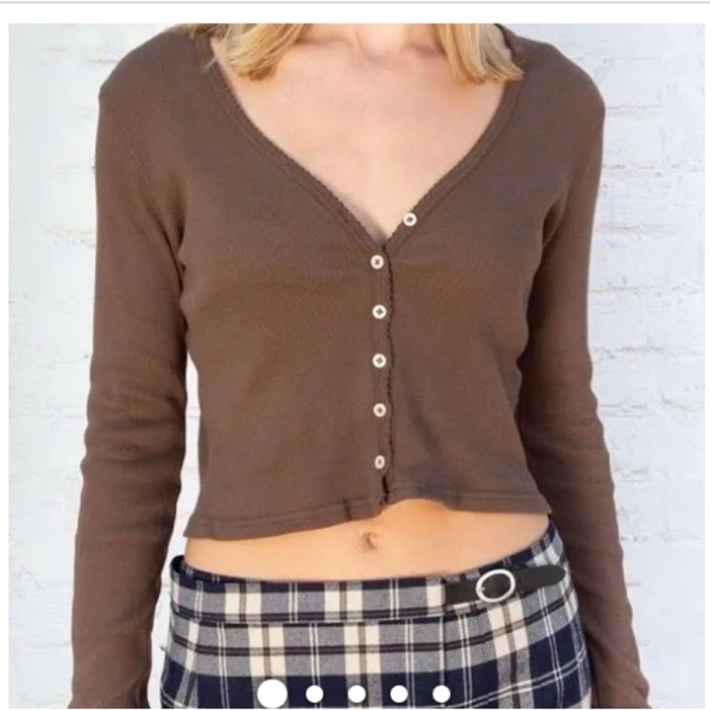 Brandy Melville- brown top